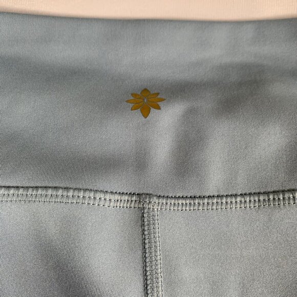 KENSIE WOMENS LARGE BLUE BIKER SHORTS COMFORT STRETCH POCKETS LOUNGE 6’’ INSEAM - Picture 9 of 11